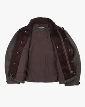 Frizmworks Herringbone Wool Hunting Jacket Pine Brown