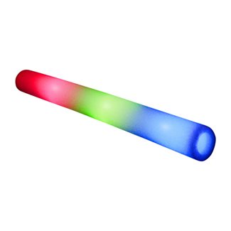 LED foamsticks Blue/Red/Green