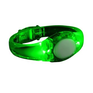 LED Ljudarmband Gröna