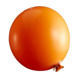 Giant Orange Balloon 80 cm