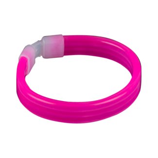 Glowsticks Wide Bracelet Pink