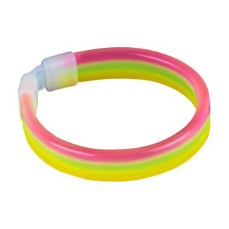 Glowsticks Wide Bracelet Tri-colored