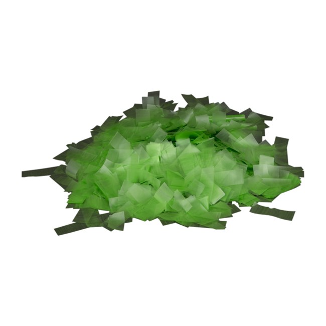Rispapper konfetti Grön 1 kg