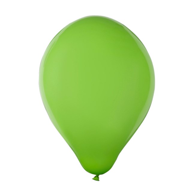 Pistagegröna ballonger