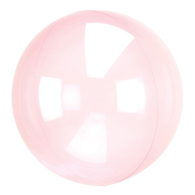 Crystal Clearz ballong Rosa