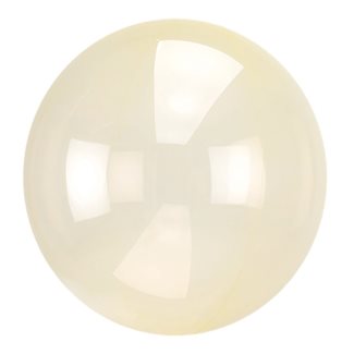 Crystal Clearz balloon yellow