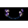 Halloween bunting and balloons decoration