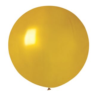 Stor Ballong Guld 80 cm
