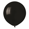 Svarta stora runda ballonger