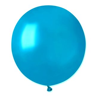 Big round aqua marin balloons