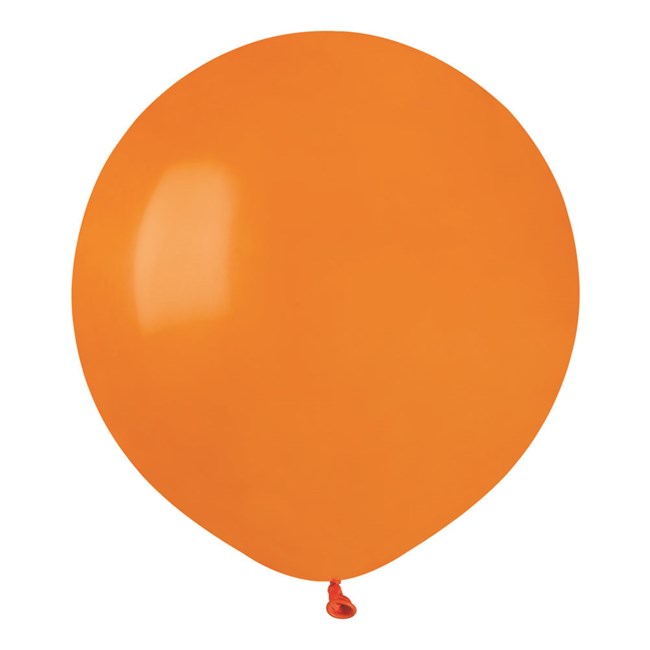 Orange stora runda ballonger