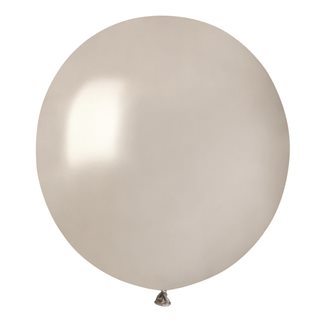 Big round grey balloons