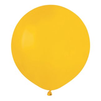 Gula stora runda ballonger