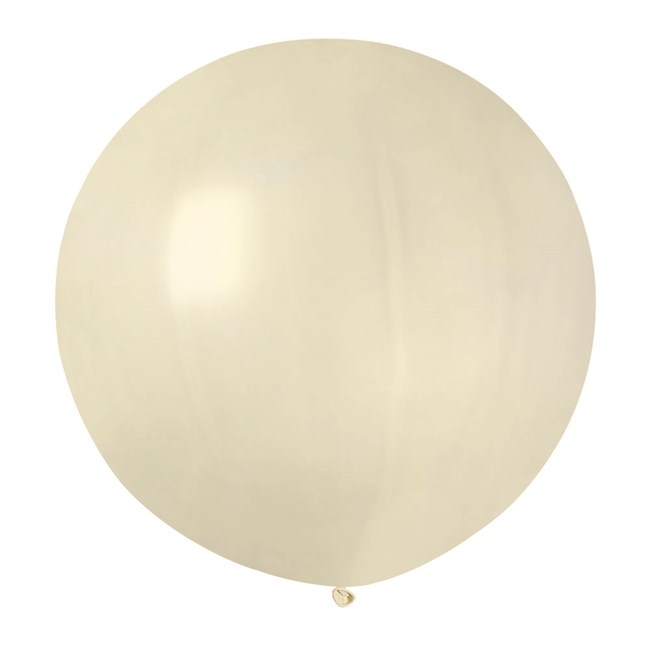 Stor Ballong Elfenbensvit 80 cm