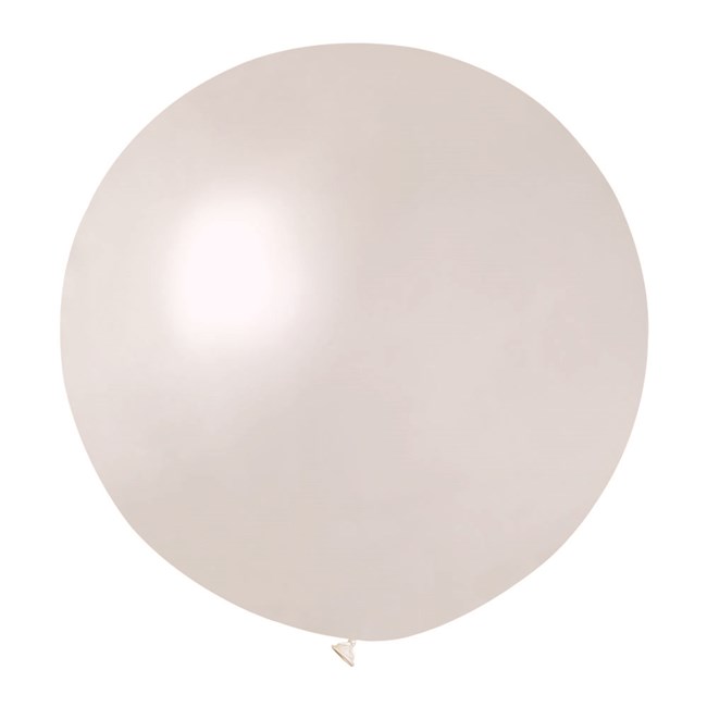 Stor Ballong Pärlemor 80 cm
