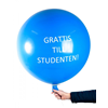 Blå jätteballong 90 cm