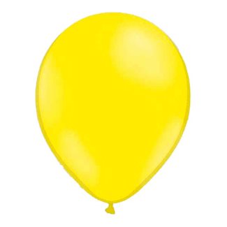 Citronfärgade ballonger