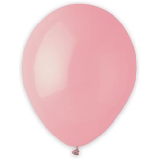 Pastel pink balloons