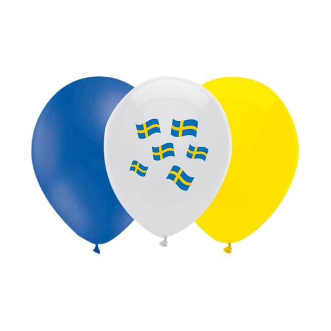 Flaggballonger Sverige
