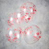 Blood print Halloween balloons