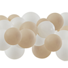 Balloon Pack - 5 inch - Nude/White