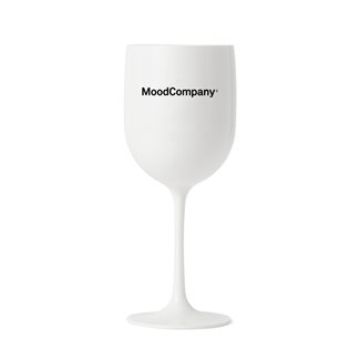 Moët glasses with printing