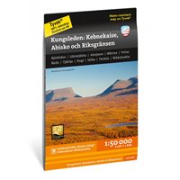 Karta, Kungsleden: Kebnekaise, Abisko & Riksgränsen 1:50.000