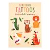 Tattoo colourful animals