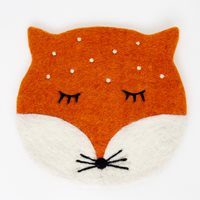 Seat pad Fox 28 cm, wool