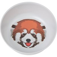 Bowl, corn starch, red panda
