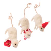 Christmas decorations, mouse blanket