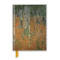 Anteckningsbok Gustav Klimt: The Birch Wood