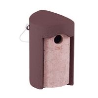 Nestbox Woodcrete for tits 32mm 1B Brown