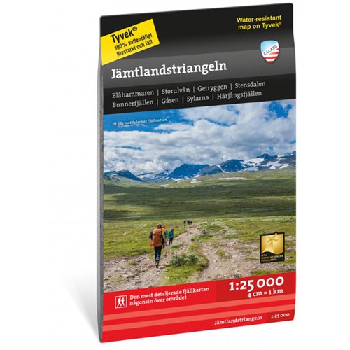Map Jämtlandstriangeln 1:25000
