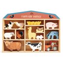 Wooden farm animals, Tender Leaf Toys