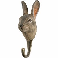 Hook hand-carved Mountain hare