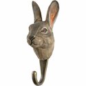 Hook hand-carved Forest Hare