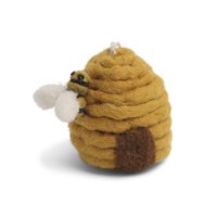 Bee hive felted