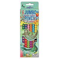 6 Double-sided JUMBO Pencils