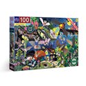 Puzzle 100 pcs - Love of Bats Glow