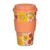 70's Floral Travel Coffee Cup