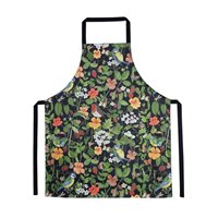 Apron Birds and Berries, blue