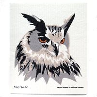 Dishcloth Eagle owl