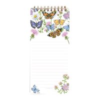 Notepad with magnet - Butterflies