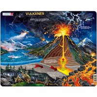 Puzzle Volcanoes and how they work, 70 pieces