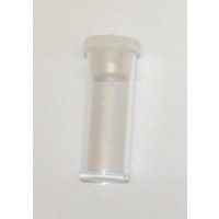 Plastic tube 38x14 mm transparent