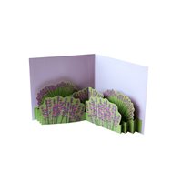 Kort Pop-upkort Lavendel