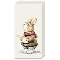 Handkerchiefs Christmas bunny