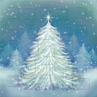 Julkort, Christmas tree kalender