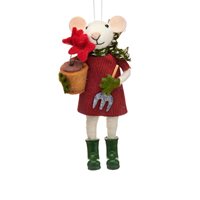Gardening Mouse Hanging Decoration